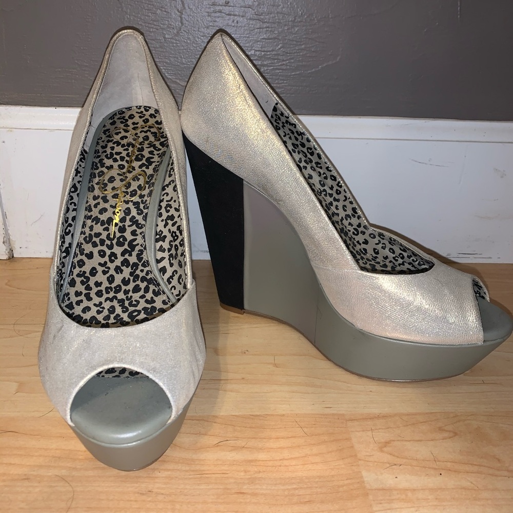 Jessica Simpson wedges